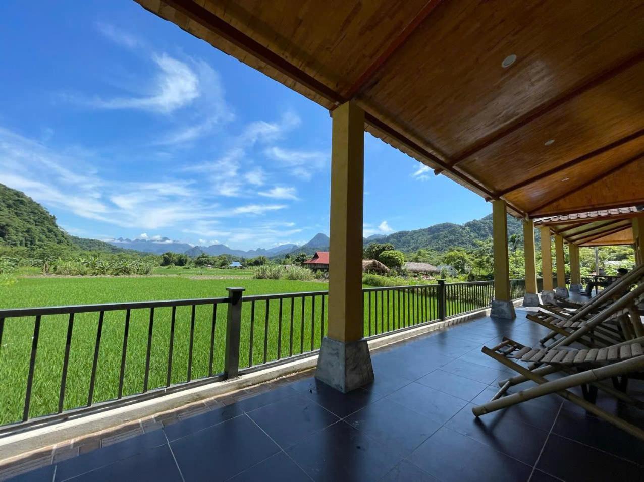 Sky Bay Lodge Ha Giang Esterno foto